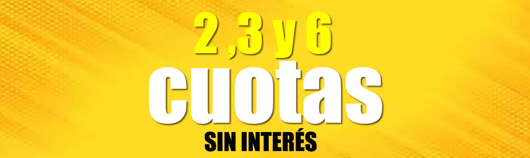 Compara en 6 Cuotas sin interés con todas las tarjetas