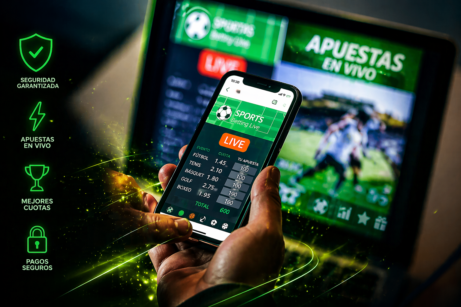 Apuesta online con confianza. Seguridad garantizada.