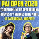 Pai Open 2020 | e-Torneo de Speedcubing | 12 categorías