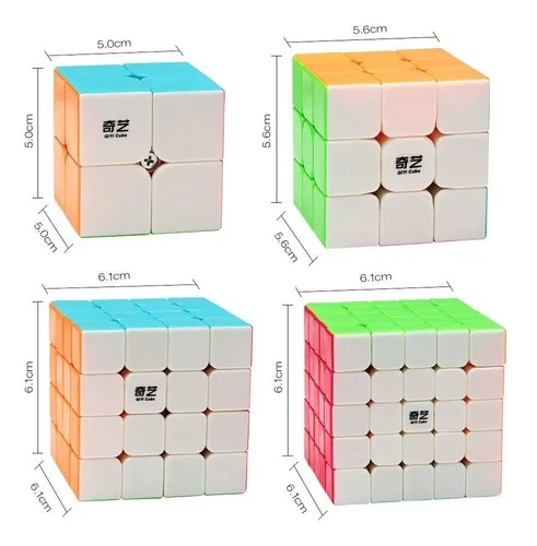 Comprá Qiyi Pack Combo Iniciación Speed Cubing