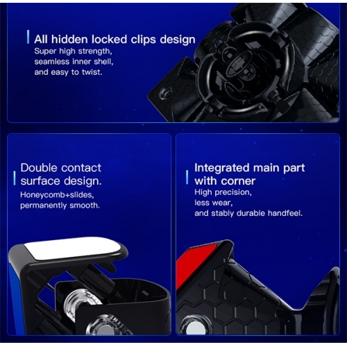 Comprá Cubo Rubik Gan 356 XS Black 