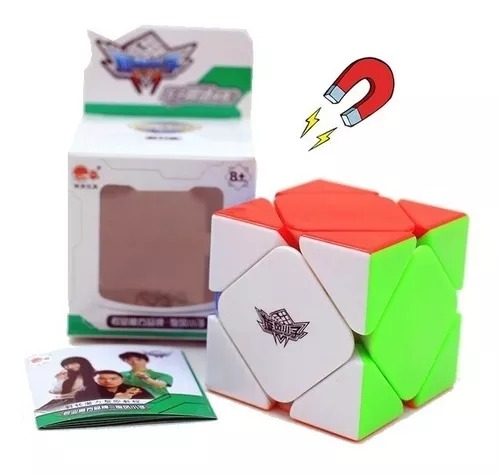 Comprá Cubo Rubik Skewb Magnético stickerless 