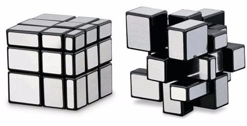 Mirror 3x3 Black Silver ShengShou