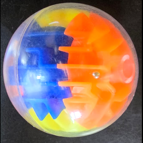 Comprá Esfera laberinto 3D con bolita metálica