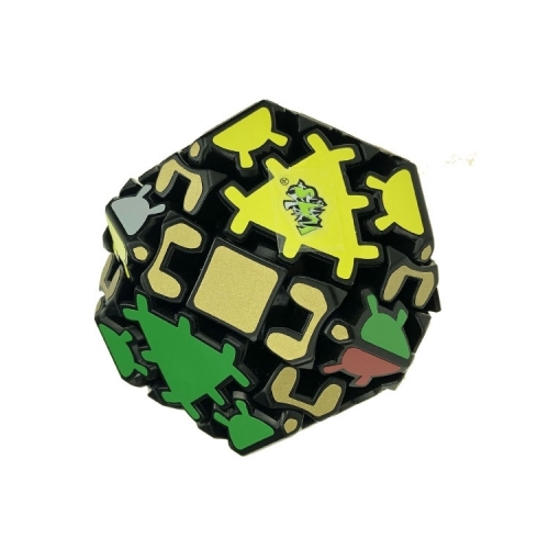 Comprá Cubo LanLan Tetradecahédrico 14 faces gear cube Black
