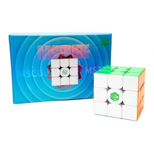 MsCUBE MS3X Dual-Magnetic 3x3x3 Speed Cube Stickerless 