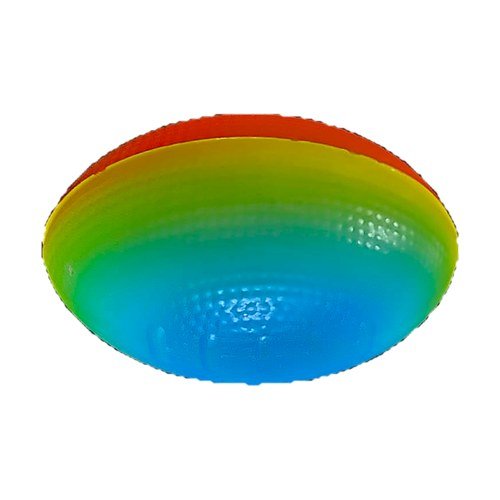 Comprá Pelota squishy antiestrés rugby arcoíris