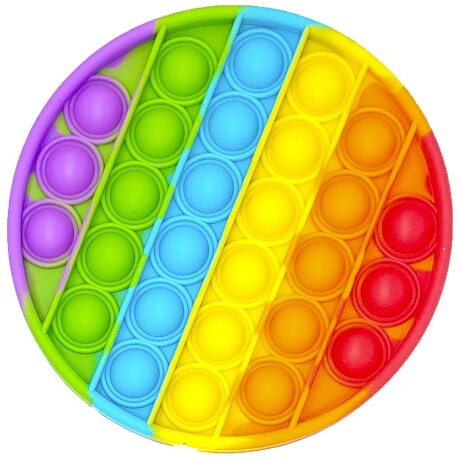 Comprá Anti estrés - Original Grande importado - Redondo Arco Iris multicolor