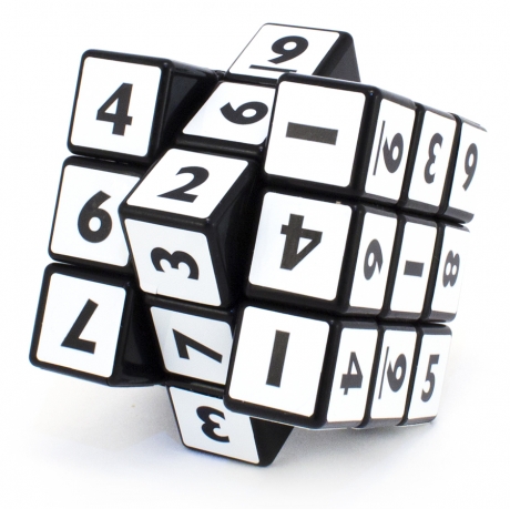 Comprá Sudoku 3x3 cube Black with white sticker