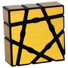 Yj  1x3x3 Floppy Ghost Black Gold