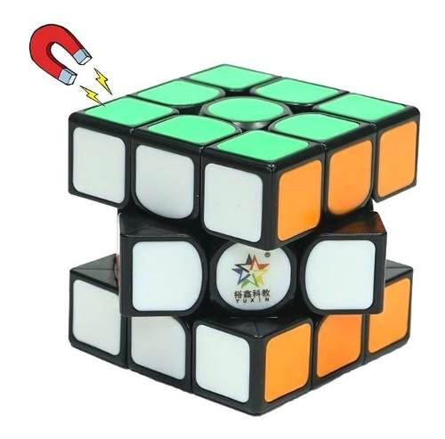 Cubo 3x3 Yuxin Kylin V2 Magnético Sin Stickers Tiles 