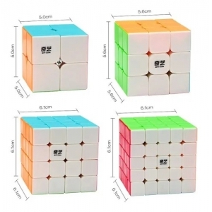 Qiyi Pack Combo Iniciación Speed Cubing
