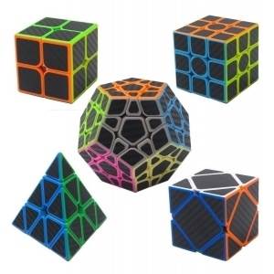 Pack 5 cubos Fibra de Carbonos