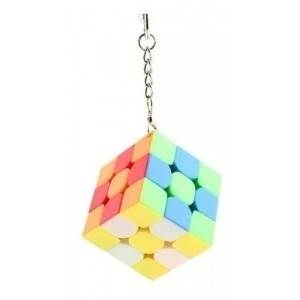 Llavero Cubo 3x3 Moyu Mofangjiaoshi Mf Original 35mm 