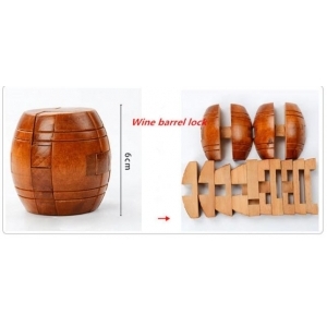 Comprar  Puzzle Retro wine barrel Kong Mingsuo 6cm