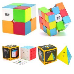 Comprar Combo Iniciación QiYi: 2x2 + 3x3 + 4x4 + Pyraminx