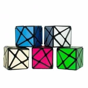 Axis Black  3x3 Red Z cube