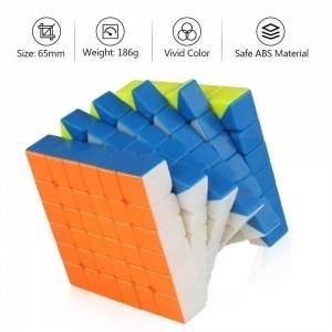Qiyi Cubo 6x6 X-Man Shadow Magnético Stickerless 