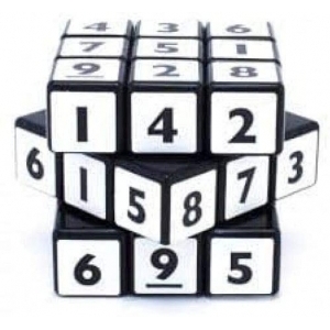 Comprá Sudoku 3x3 cube Black with white sticker