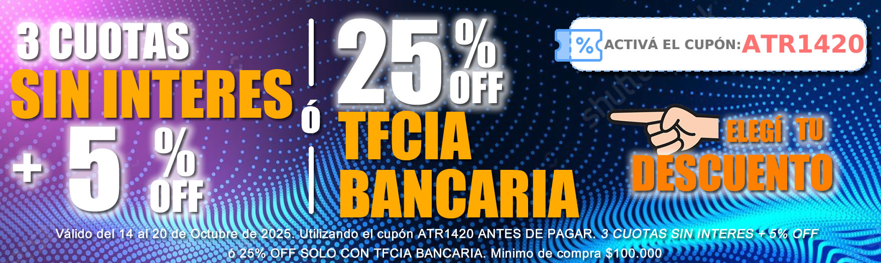 ATR de Compras del 14 al 20 de Octubre