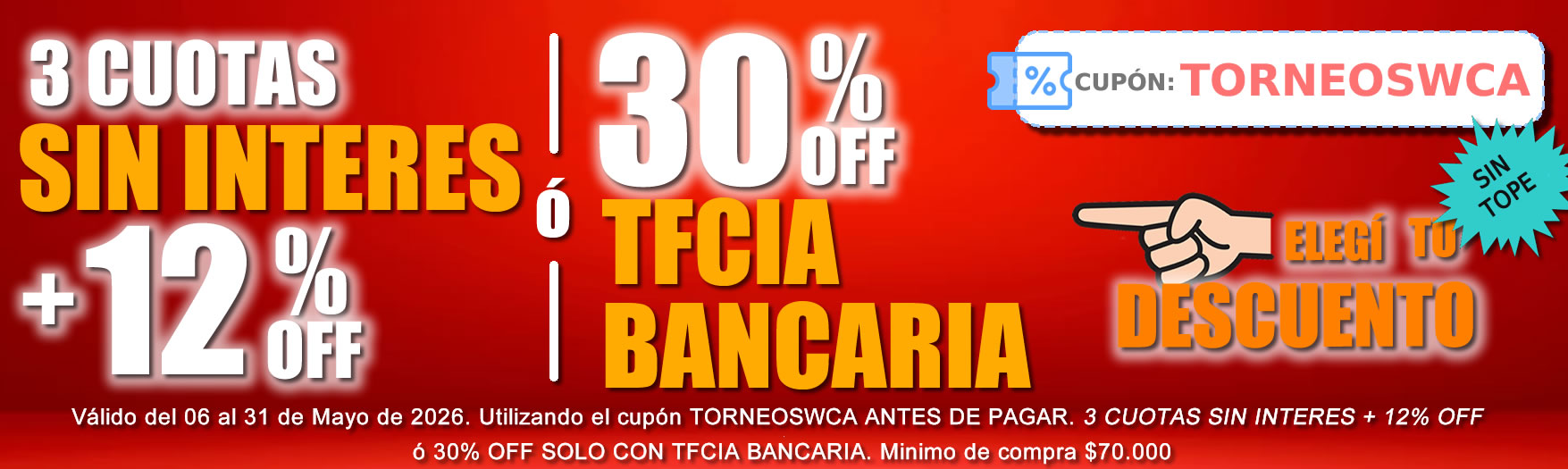 DESCUENTOS WCA